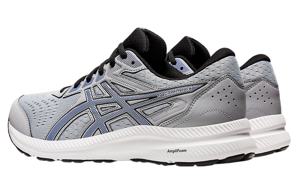 Asics Gel-Contend 8 Extra Wide Piedmont Grey / Asics Blue