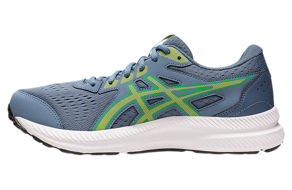 Asics Gel-Contend 8 Steel Blue / Lime Zest