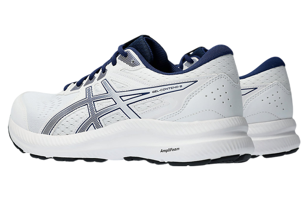 Asics Gel-Contend 8 White / Blue Expanse