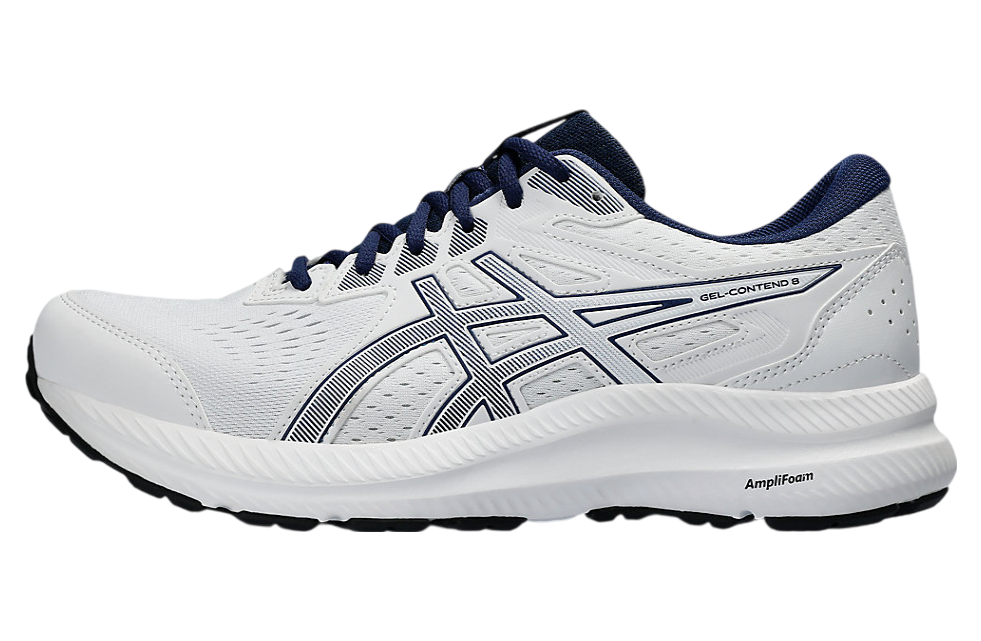 Asics Gel-Contend 8 White / Blue Expanse