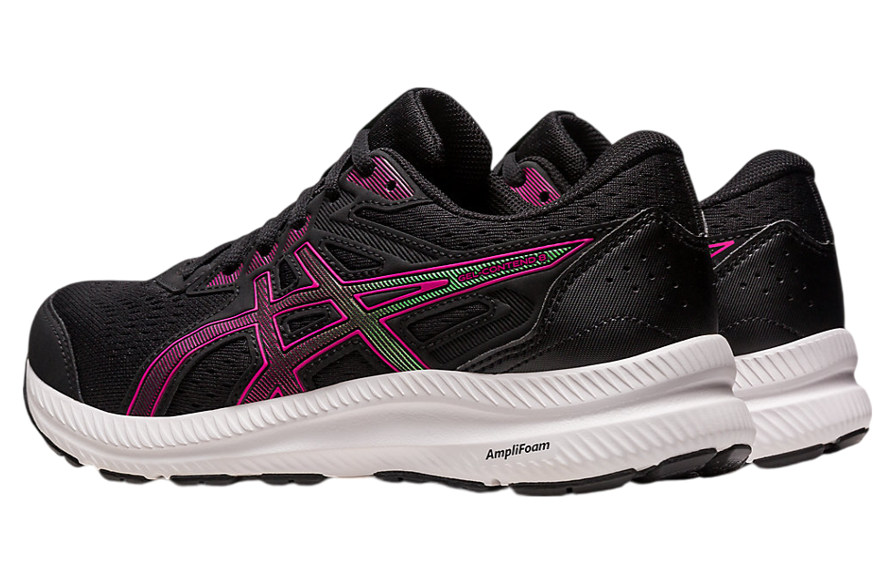 Asics Gel-Contend 8 Wide WMNS Black / Pink Rave