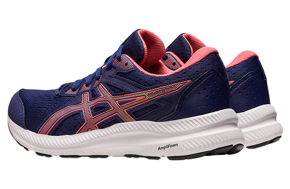 Asics Gel-Contend 8 Wide WMNS Indigo Blue / Papaya