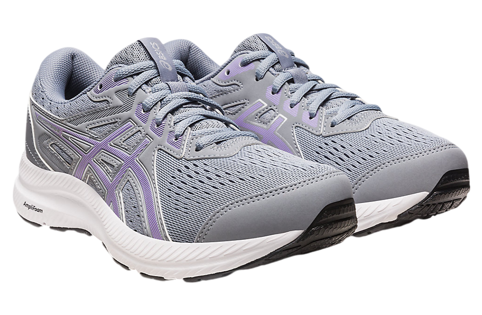 Asics Gel-Contend 8 Wide WMNS Sheet Rock / Digital Violet