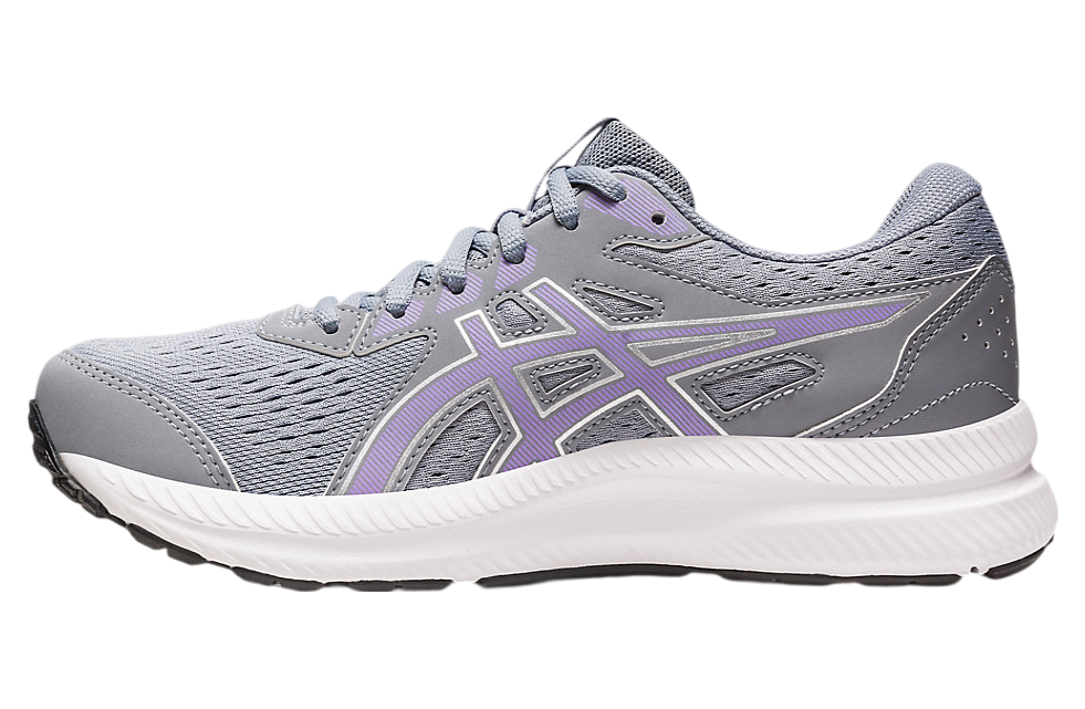 Asics Gel-Contend 8 Wide WMNS Sheet Rock / Digital Violet