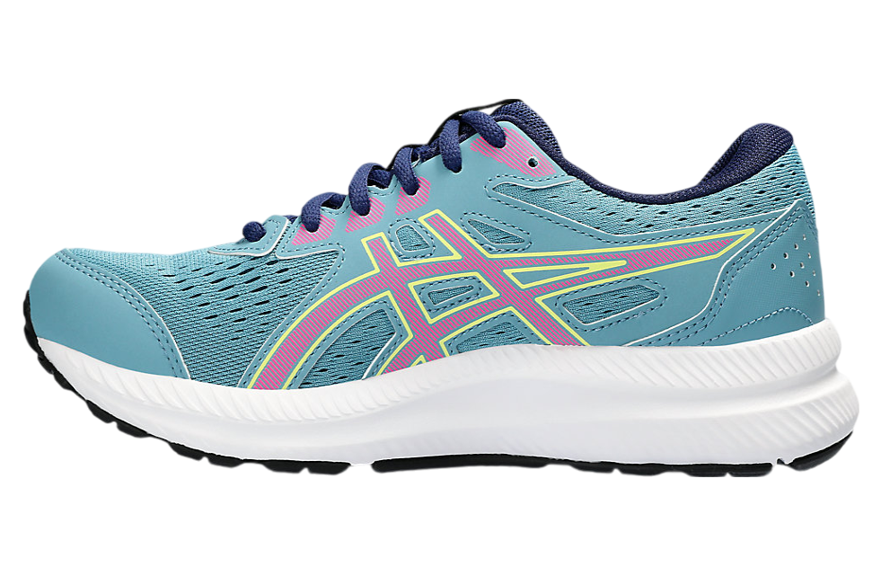 Asics Gel-Contend 8 WMNS Gris Blue / Hot Pink