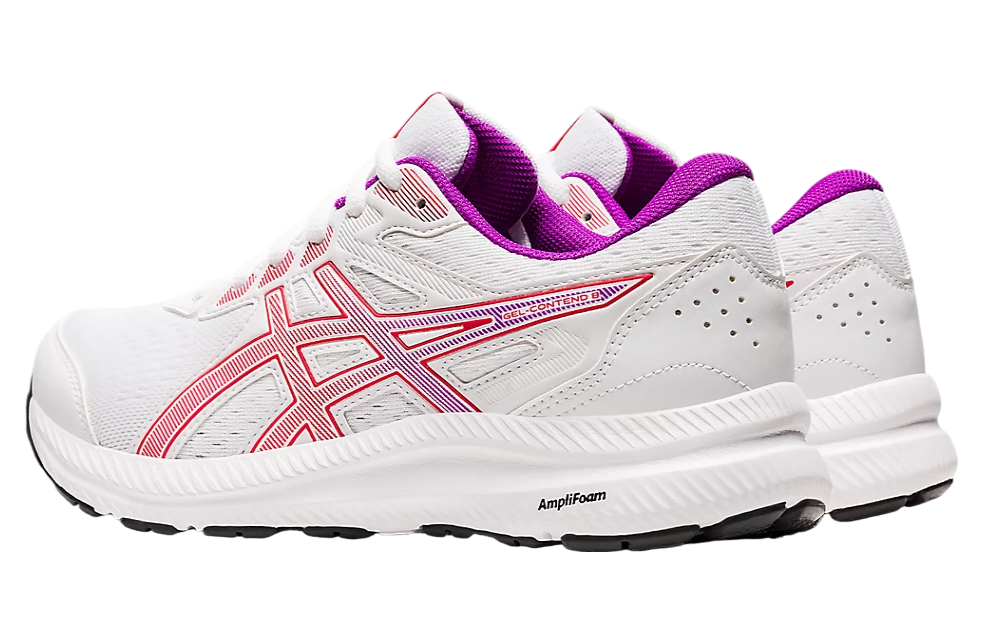 Asics Gel-Contend 8 WMNS White / Red Alert