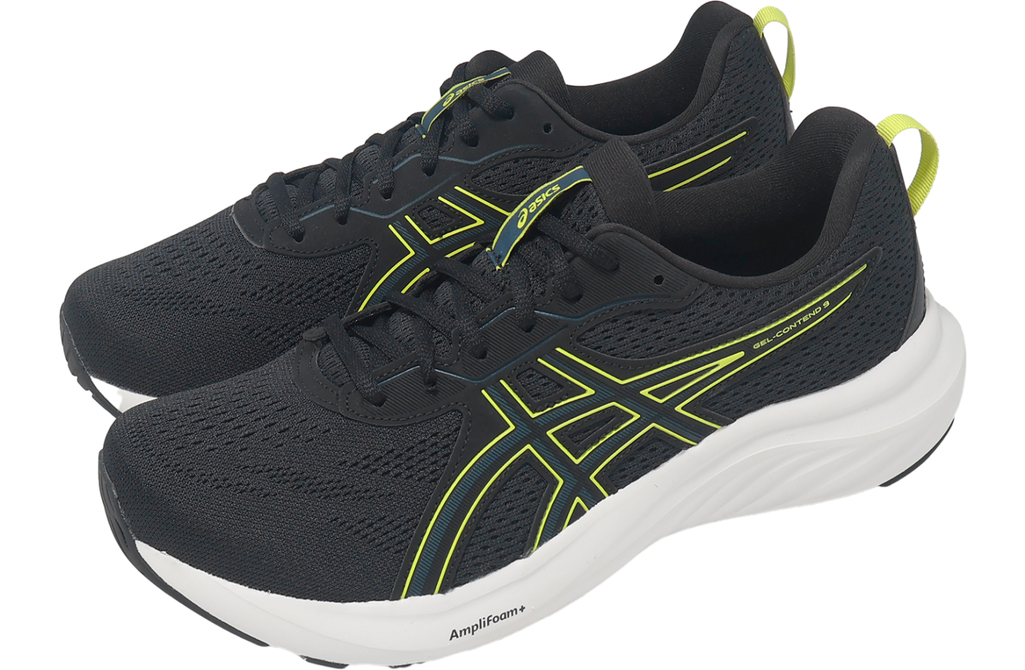 Asics GEL-Contend 9 4E Extra Wide Black / Citron