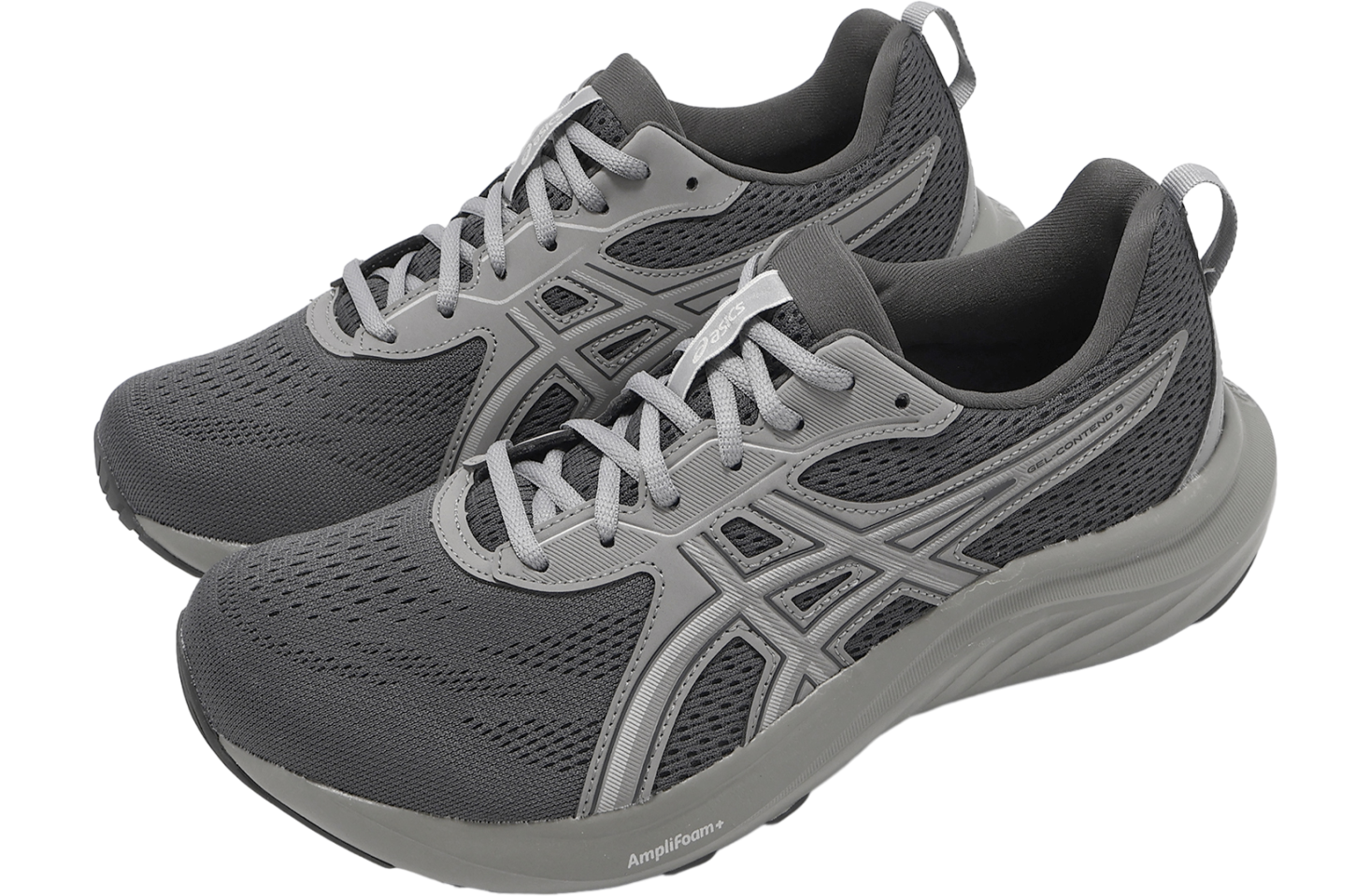 Asics GEL-Contend 9 4E Extra Wide Obsidian Grey / Clay Grey