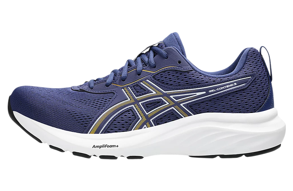 Asics Gel-Contend 9 Extra Wide Indigo Blue / White