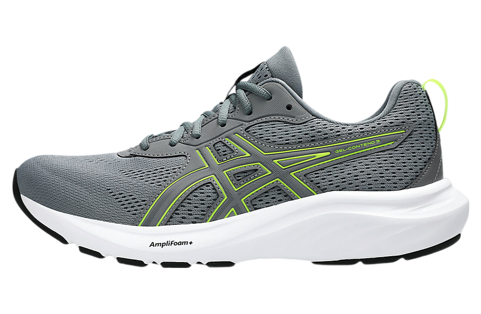 Asics Gel-Contend 9 Extra Wide Steel Grey / Safety Yellow