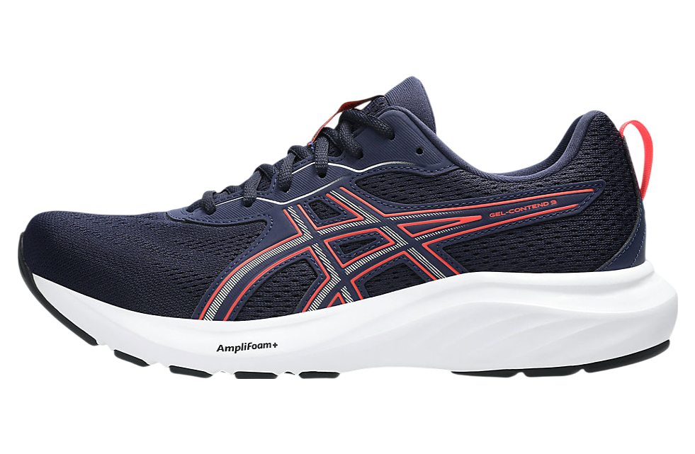 Asics Gel-Contend 9 Midnight / Flash Red