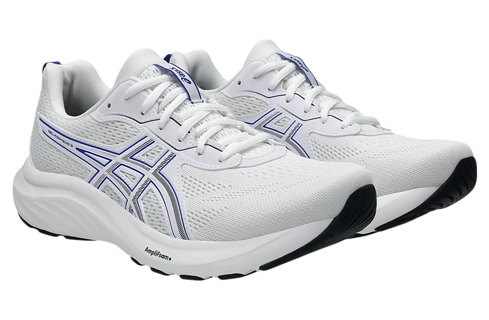 Asics Gel-Contend 9 White / Dark Cobalt