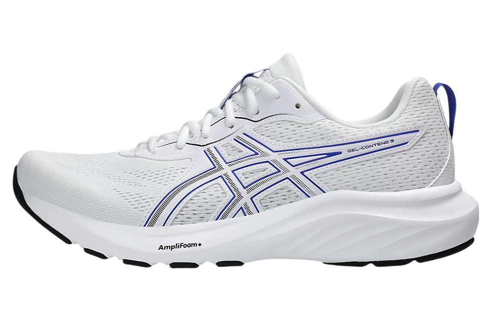 Asics Gel-Contend 9 White / Dark Cobalt
