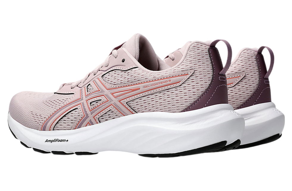 Asics Gel-Contend 9 Wide WMNS Watershed Rose / Desert Red