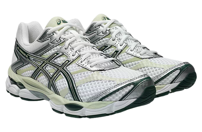 Asics Gel-Cumulus 16 White / Forest Night