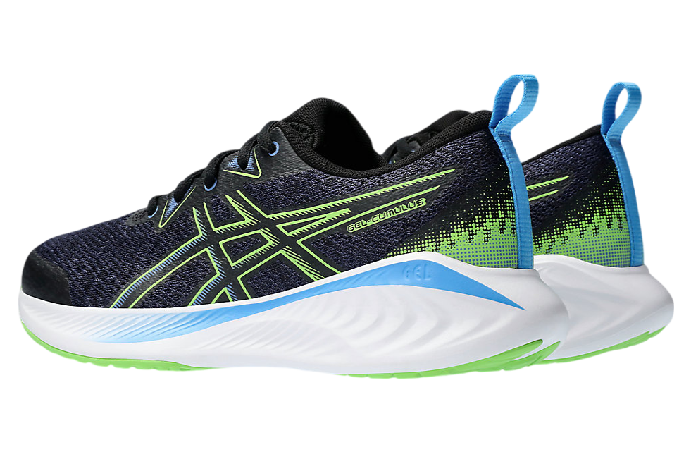 Asics Gel-Cumulus 25 GS Black / Electric Lime