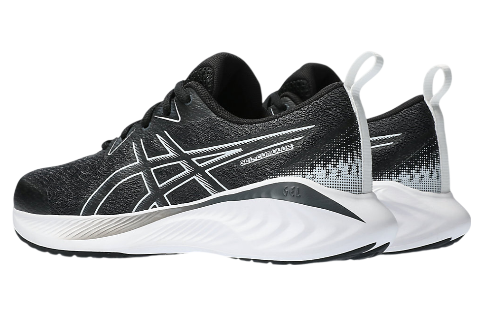 Asics Gel-Cumulus 25 GS Black / White