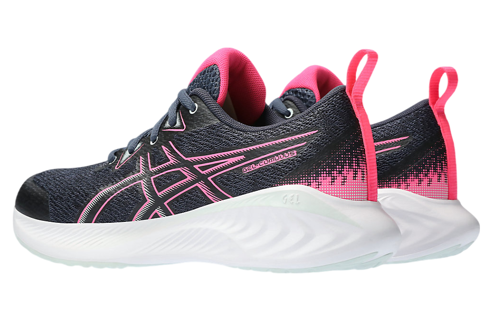 Asics Gel-Cumulus 25 GS Tarmac / Hot Pink