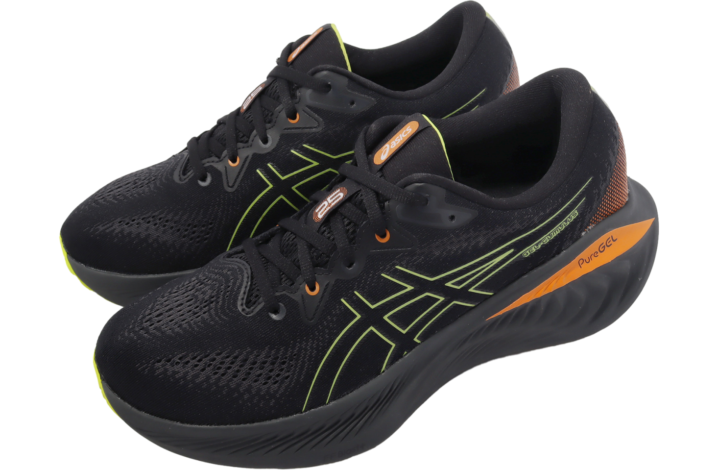 Asics GEL-Cumulus 25 GTX Black / Neon Lime