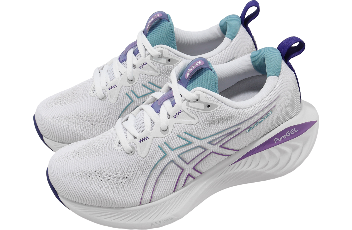 Asics GEL-Cumulus 25 WMNS White / Gris Blue