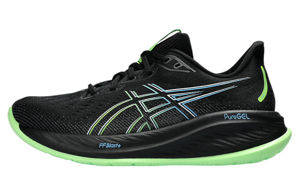 Asics Gel-Cumulus 26 Black / Electric Lime