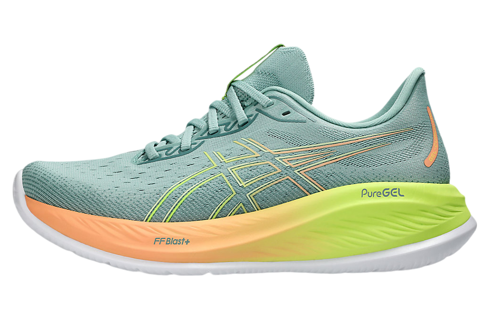 Asics Gel-Cumulus 26 Paris Light Celadon / Safety Yellow