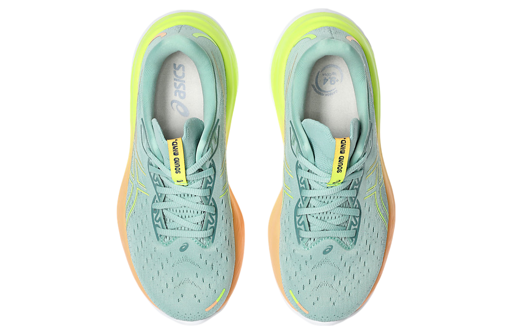 Asics Gel-Cumulus 26 Paris WMNS Light Celadon / Safety Yellow