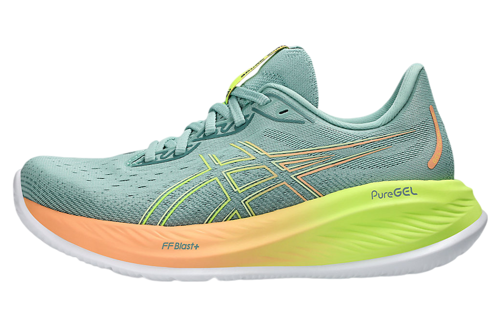 Asics Gel-Cumulus 26 Paris WMNS Light Celadon / Safety Yellow