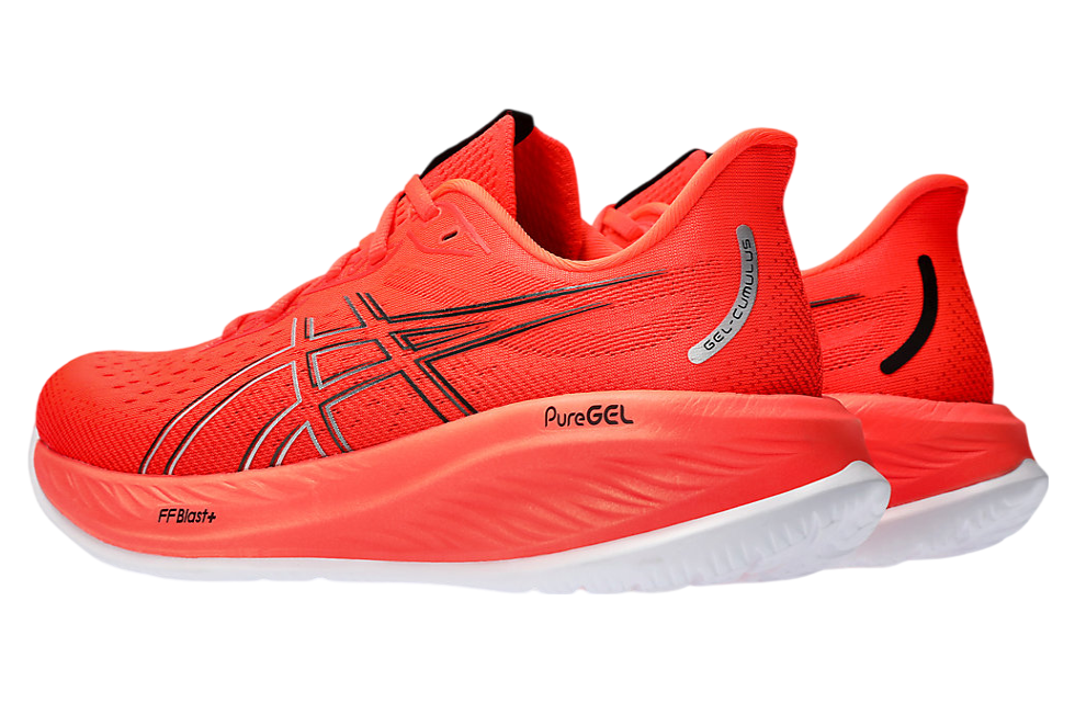 Asics Gel-Cumulus 26 Sunrise Red / White