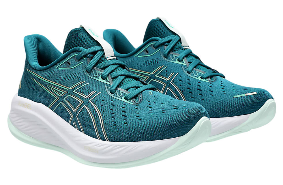 Asics Gel-Cumulus 26 Wide WMNS Rich Teal / Pale Mint