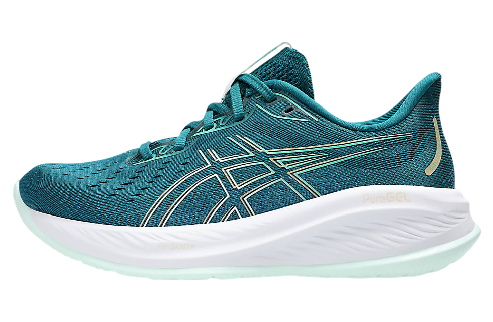 Asics Gel-Cumulus 26 Wide WMNS Rich Teal / Pale Mint