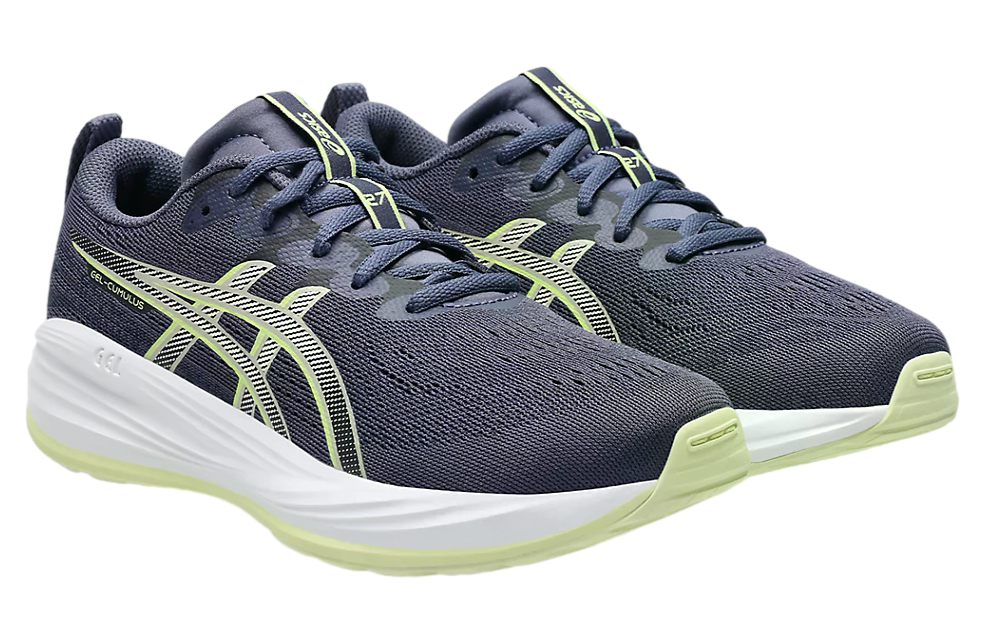 Asics Gel-Cumulus 27 GS Indigo Fog / Lucid Yellow