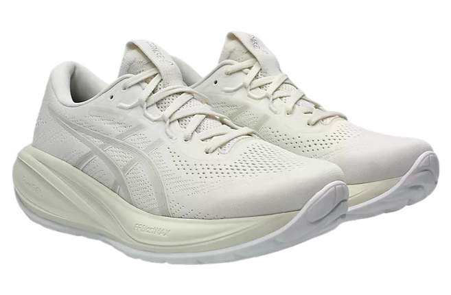 Asics Gel-Cumulus 28 Cream / Glacier Grey / White