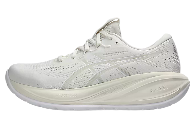 Asics Gel-Cumulus 28 Cream / Glacier Grey / White