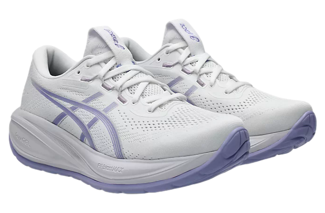 Asics Gel-Cumulus 28 Wide WMNS White / Bluebell