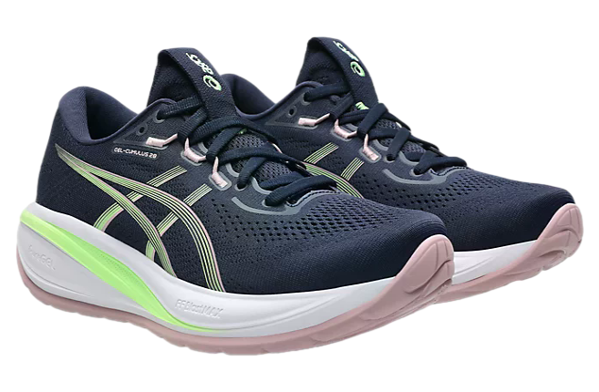 Asics Gel-Cumulus 28 WMNS Midnight / Illuminate Green