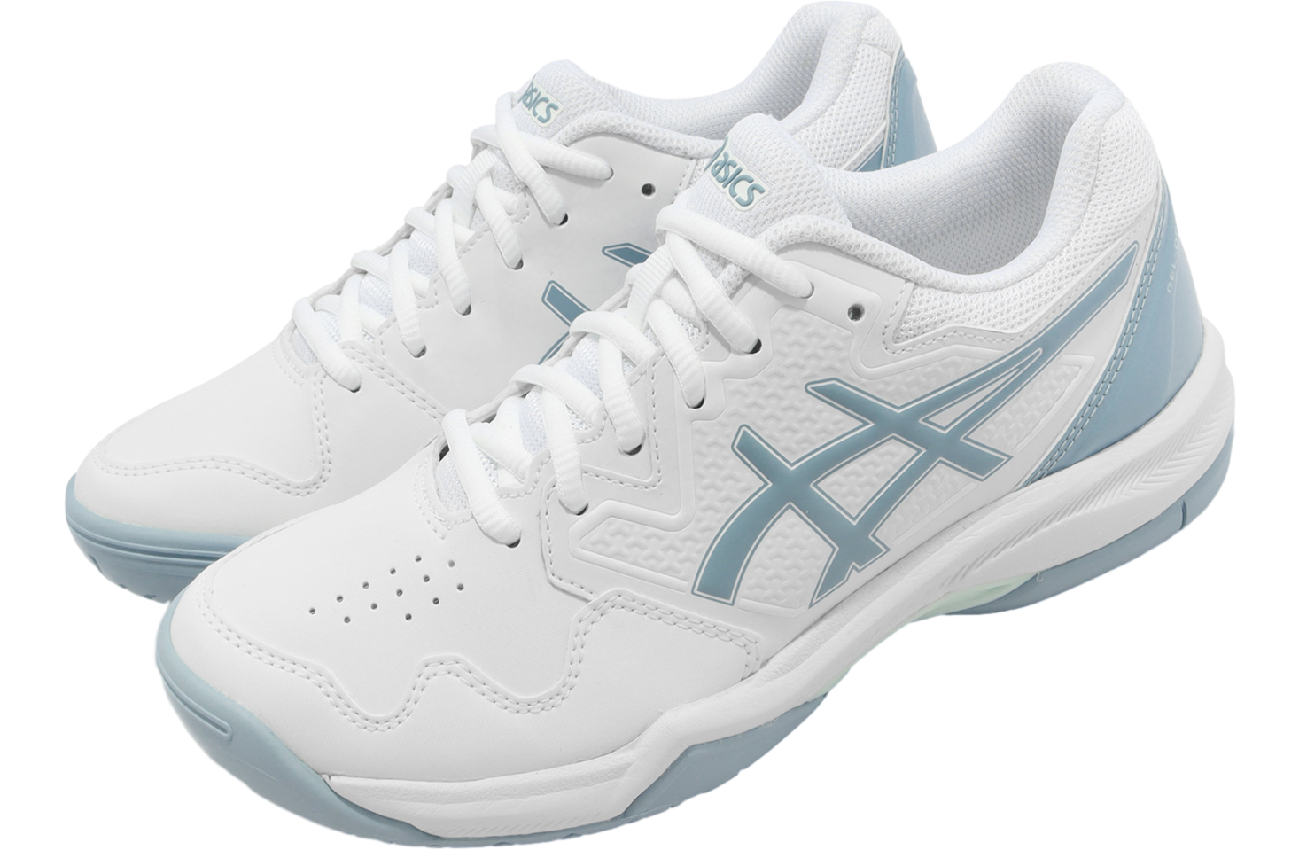 ASICS GEL-DEDICATE 7 ホワイト/ブルー Amazon.com | ASICS Gel-Dedicate 7 Clay Sky/White 6 B (M