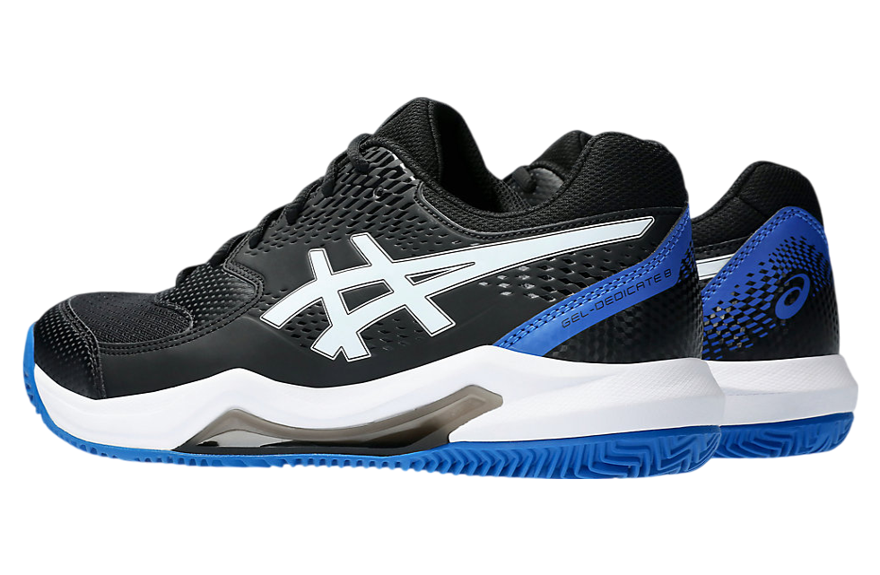 Asics Gel-Dedicate 8 Clay Black / Tuna Blue