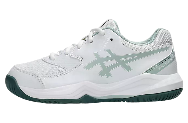 Asics Gel-Dedicate 8 GS White / Cold Moss