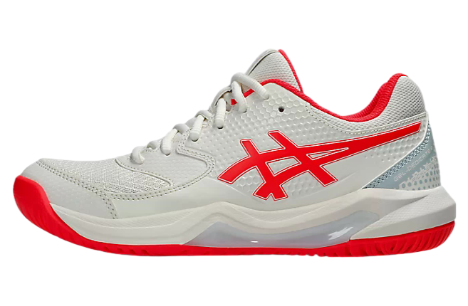Asics Gel-Dedicate 8 Pickleball WMNS Cream / Flash Red