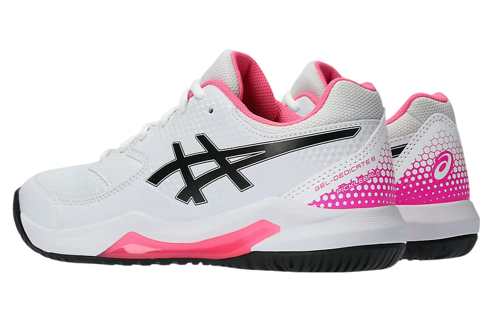 Asics Gel-Dedicate 8 Pickleball WMNS White / Hot Pink