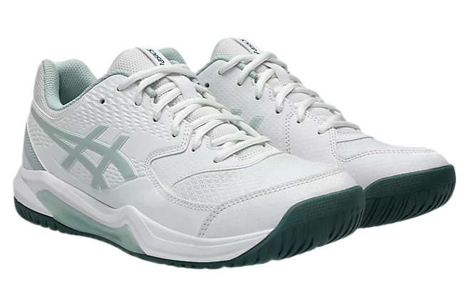 Asics Gel-Dedicate 8 White / Cold Moss