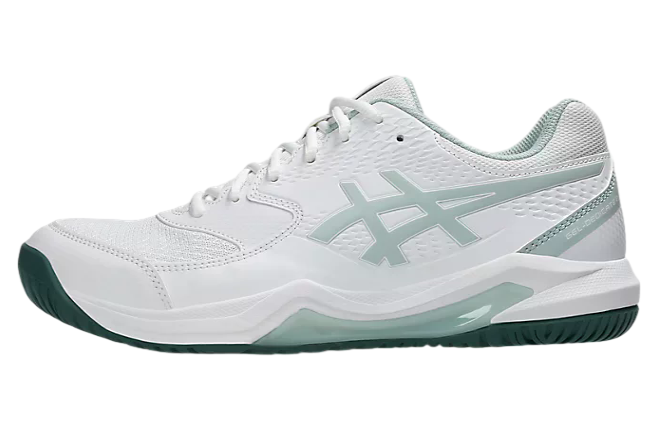 Asics Gel-Dedicate 8 White / Cold Moss