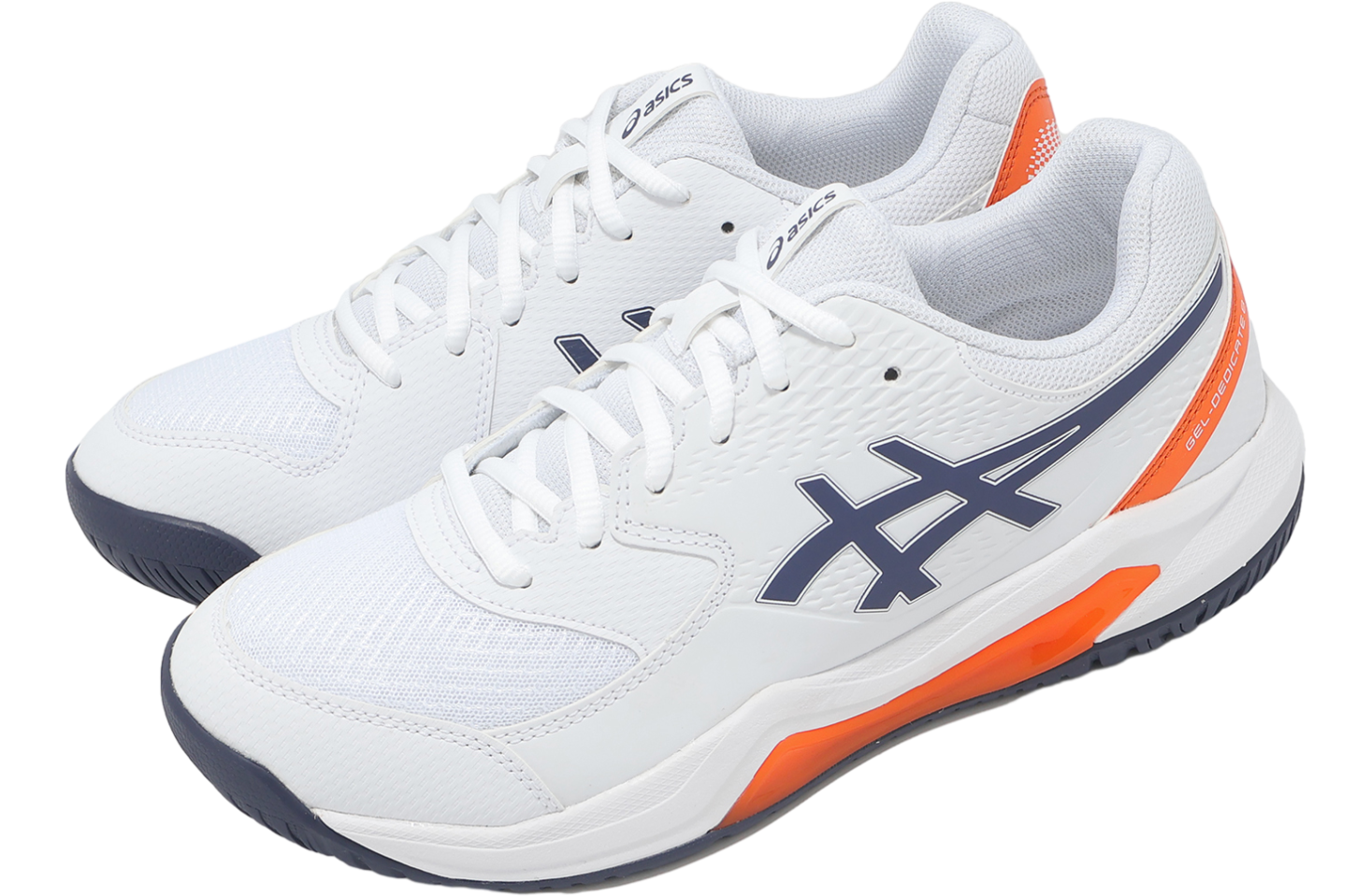 Asics GEL-Dedicate 8 White / Indigo Fog