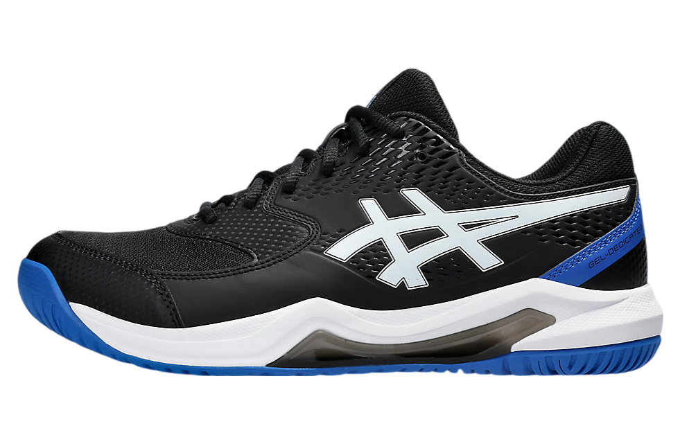 Asics Gel-Dedicate 8 Wide Black / Tuna Blue