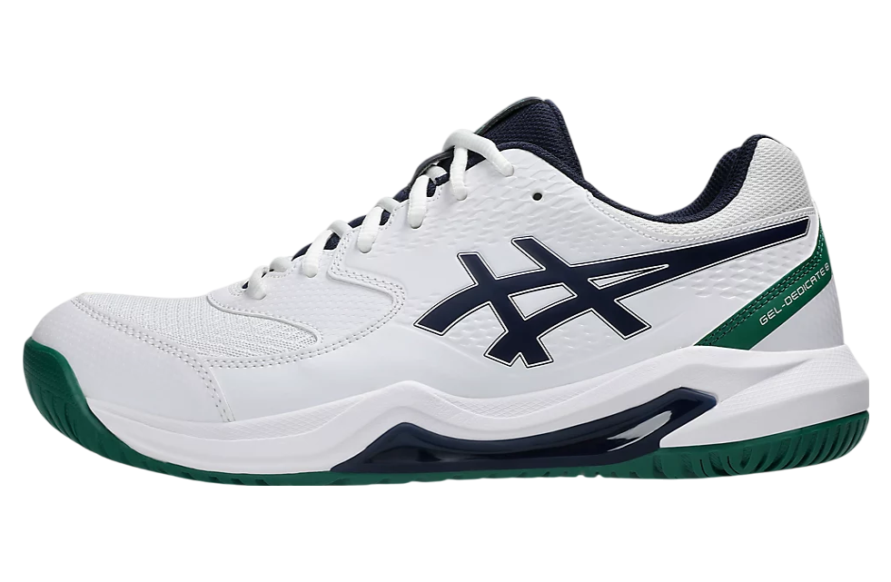 Asics Gel-Dedicate 8 Wide White / Midnight