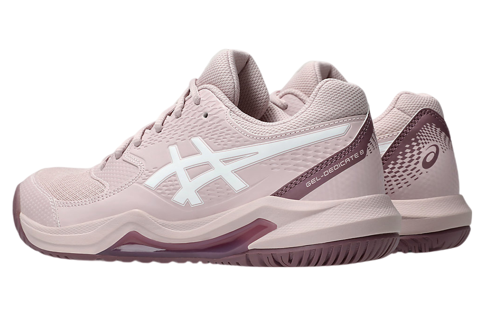 Asics Gel-Dedicate 8 WMNS Watershed Rose / White