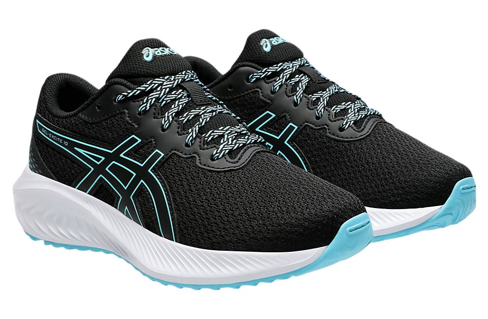 Asics Gel-Excite 10 GS Black / Bright Cyan