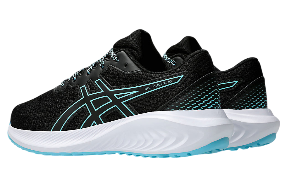 Asics Gel-Excite 10 GS Black / Bright Cyan