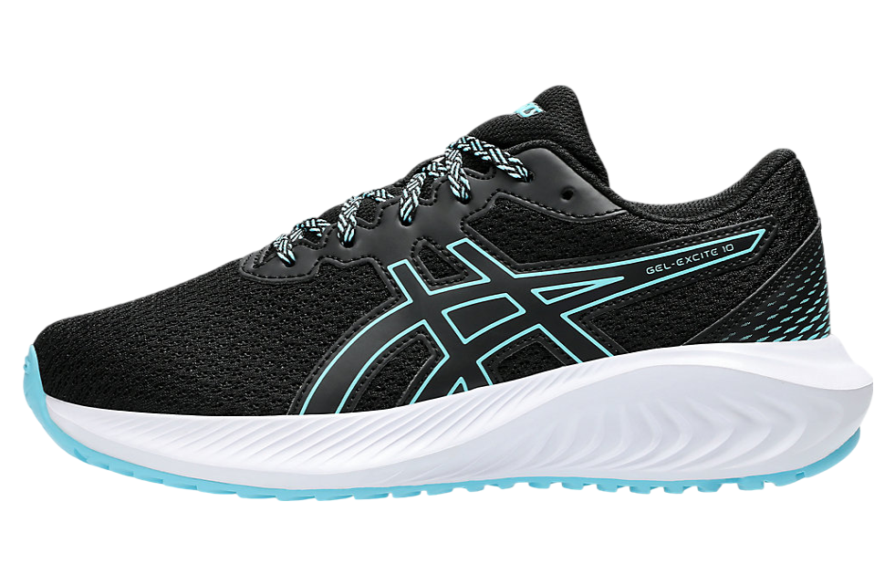 Asics Gel-Excite 10 GS Black / Bright Cyan